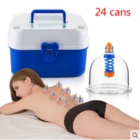 Cupping is 24 cupping cans household vacuum cupping suction type magnetic therapy thickening tank pull the glass 1