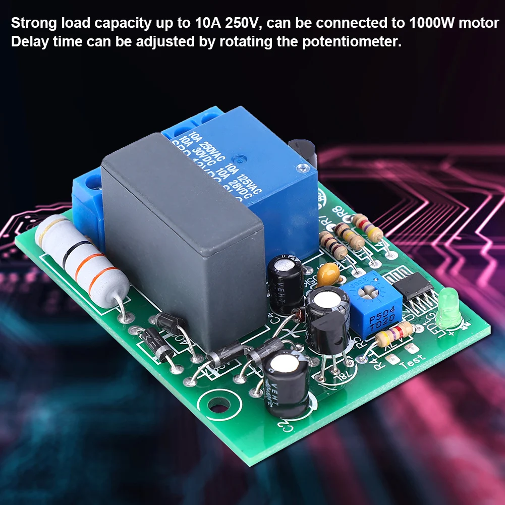 AC 220V задержка питания на модуле ТАЙМЕР РЕЛЕ Переключатель для E подходит задержки