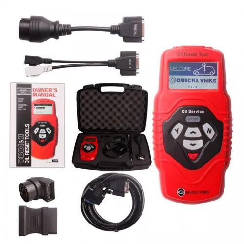 Quicklynks Oil Service and Airbag reset Tool OT900 (Multilingual Updatable) |