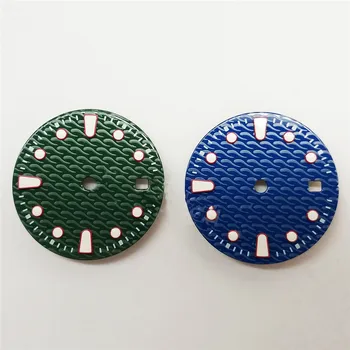 

29mm Diameter Wave Pattern Watch Dial for 2824-2 2836 Movement Watch Repair Parts
