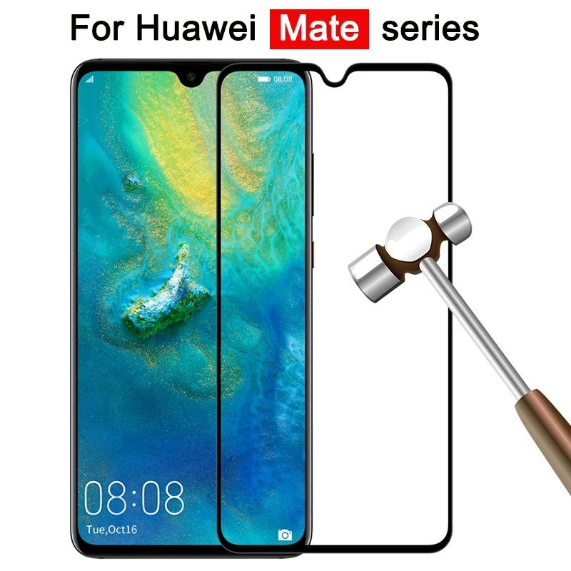 Закаленное стекло для Huawei Mate 20 10 Lite Pro Защитное экрана чехол Hawei Mattee 10pro полная