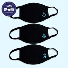 Маска для лица аниме мультфильм рот Муфельная маска для лица покрытие для велоспорта против пыли хлопок лицевая Защитная крышка маски