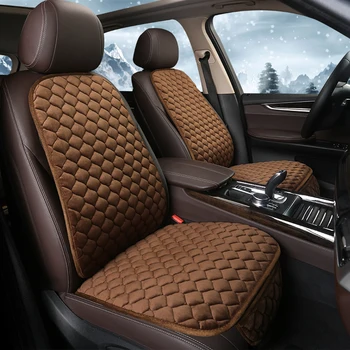 

Big Size Plush Front Car Seat Cover Protector Front Seat Backrest Cushion Pad Mat Auto Front Interior Styling Truck SUV or Van
