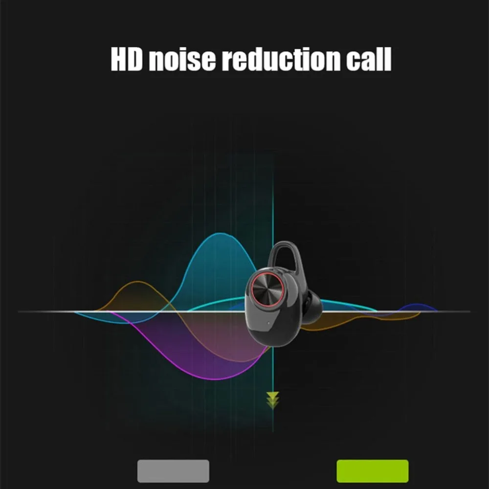 Беспроводные Bluetooth наушники, спортивные наушники для бега, стерео бас, Hi-Fi наушники-вкладыши с наушниками, чехлы для мобильных телефонов
