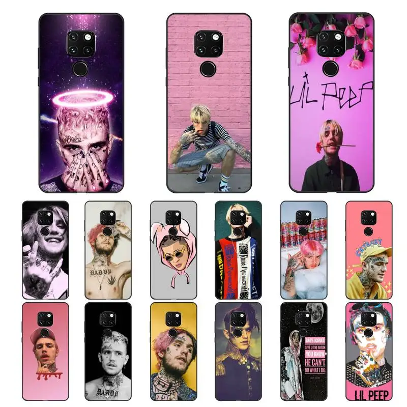TOPLBPCS Lil Peep Mode мягкий чехол для телефона Huawei Honor 7A 8X 9 10 20 lite 10i 20i 7C 8C 5A 8A Play 9X pro
