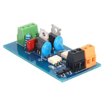 

DC 24V 2 Channel Relay Module Optocoupler Contactless AC 220V Output PLC Trigger Switch Board