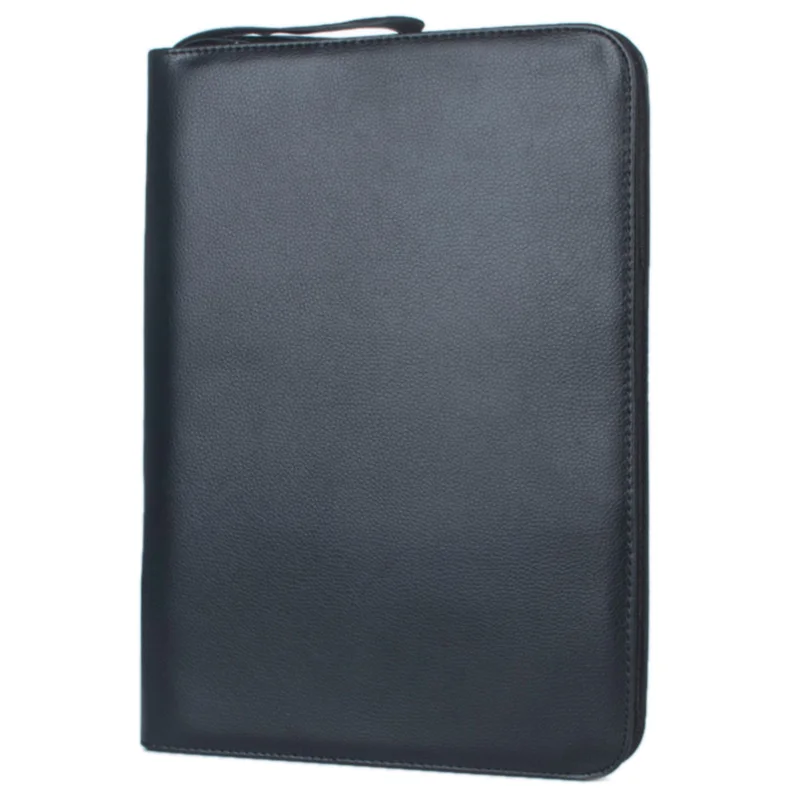 

1 PC Black Fountain Pen Color PU Leather Storage Case Holder for 48 Pens