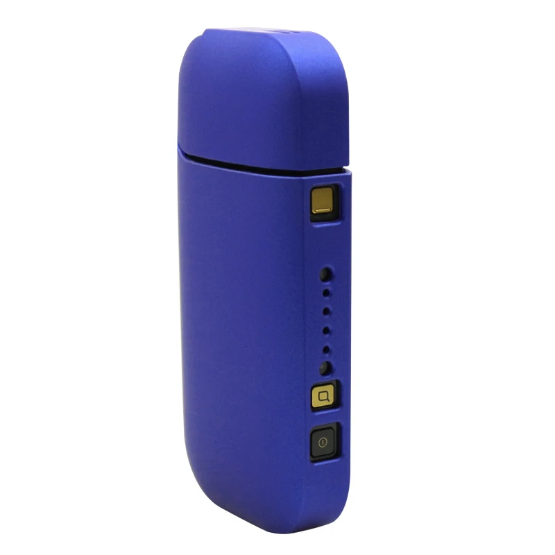 Модный черный цветной чехол для ПК для IQOS 2,4 Plus II III электронная сигарета для IQOS полный защитный чехол - Цвет: Blue