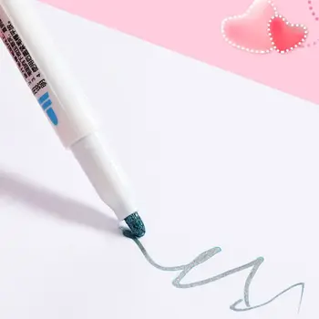 

8Pcs Colorful Marker Pen Drawing Double Line Outline Pen Handwriting Pen