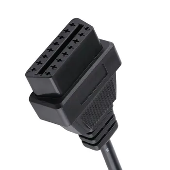 

16Pin Connector OBD2 Cable Diagnostic Adapter Tool ABS Plastic For Benz 38Pin