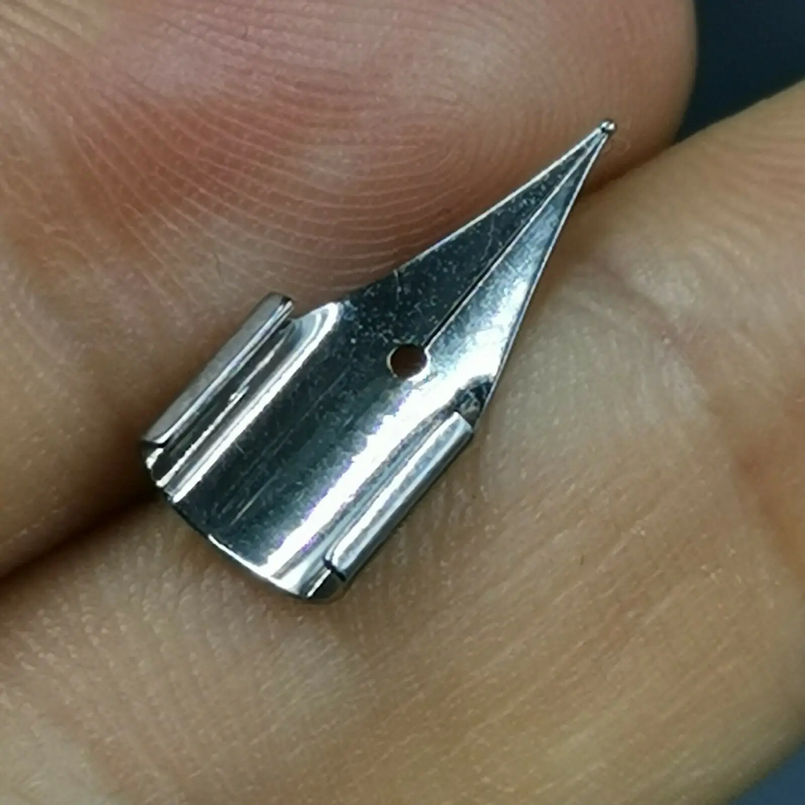 1 шт. Unbranded серебро EF перо для LAMY Safari/Wing Sung 3008/Hero 359 авторучка чернильная ручка, канцелярские принадлежности для офиса школьные принадлежности