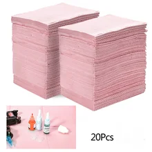 20Pcs Disposable Clean Pad Tattoo Table Covers Clean Pad Patient Dental Napkins Beauty Tattoo Accessories Tattoo Bibs Makeup