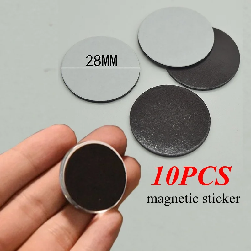 35PCS 20mm Runde Magnetische Aufkleber Fit Glas Cabochon Vision