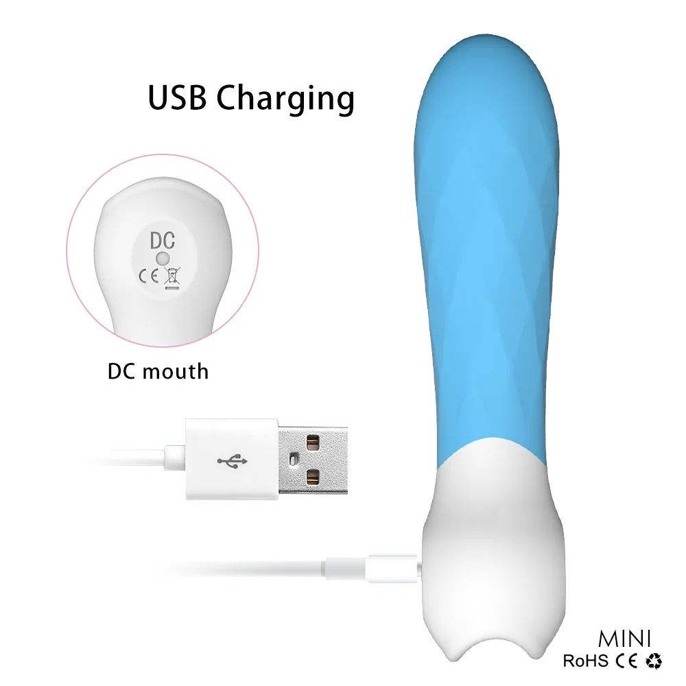 Женский G Spot кролик мини вибратор фаллоимитатор секс игрушки для женщин