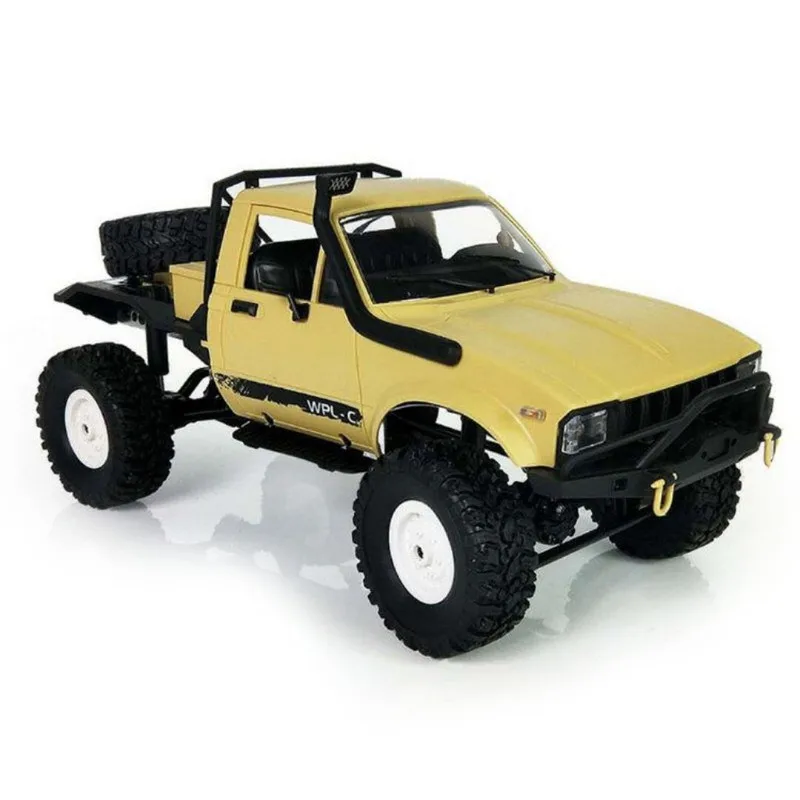 WPL C14 1/16 Масштаб 2,4G 4WD внедорожник RC полугрузовик автомобиль игрушка авто автомобиль RTR подарок - Цвет: Y