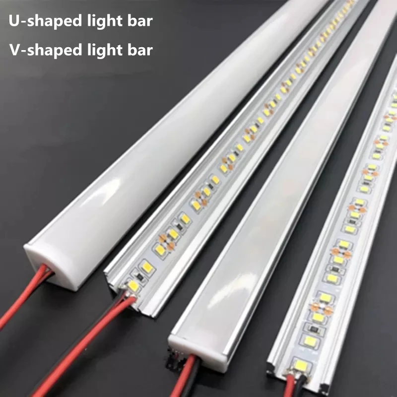 DC12V 50cm 20inch LED cabinet bar light 5730 36led U/V profile led hard strip,LED aluminum channel Home decoration lighting