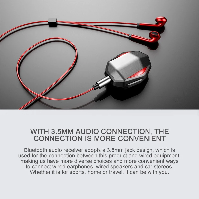 3D Bluetooth беспроводной объемный стерео усилитель аудио сигнала приемник адаптер Сплит HiFi плеер аудио передача для IPhone huawei