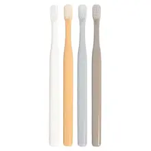 4pcs/set Soft Bristle Toothbrush Portable Small Head Multicolor Tooth Brush