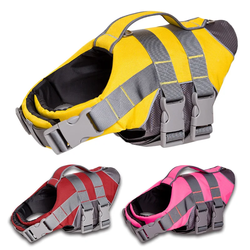 

Summer Dog Life Vest 3 Meters Reflective Pet Life Jacket Waterproof Dog Safety Clothes -Drop