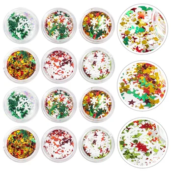 

12 Boxes Sequins Lovely Beautiful Manicure Decal Nail Stickers