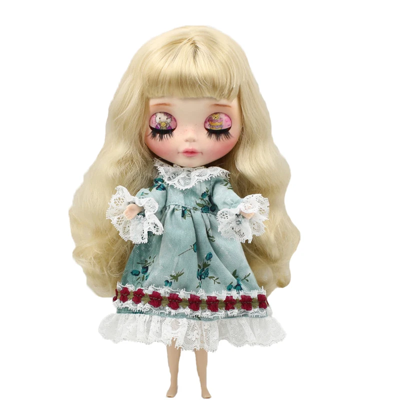 Кукла Blyth ICY DBS DollDBS 1/6 30 см кукла шляпа зеленая Лолита платье кружевная девочка