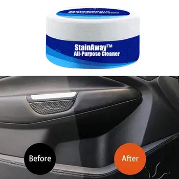 

Auto Cleaning Paste Car Interior Paste Leather Cleaner Restorer Stain Remover Universal For Clean Car Kitchen Appliance