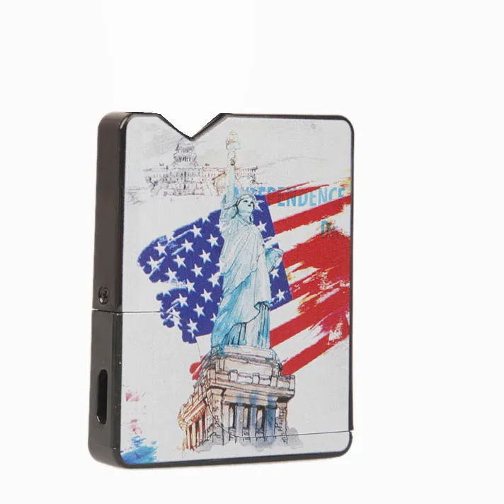 Only Mod Электронная сигарета Ciggo J Box Pod стартовый комплект с Pod для Juul 350 мАч батарея Vape коробка мод испаритель с 0,6 мл емкость Pod - Цвет: Only Mod