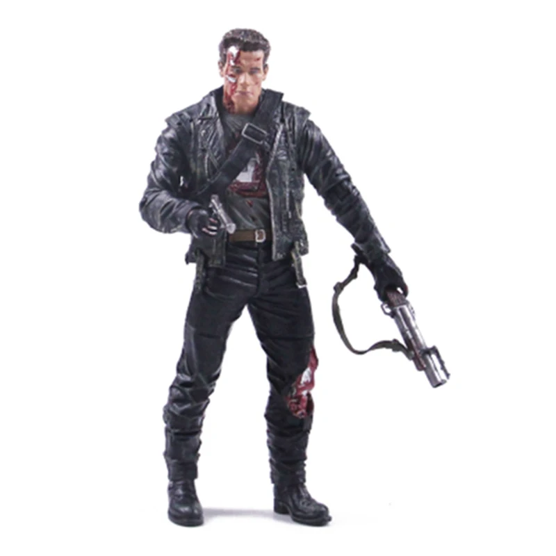 Терминатор фигурку T 800 / 1000 ПВХ фигуркы игрушки модель 17 см для детей игрушка в