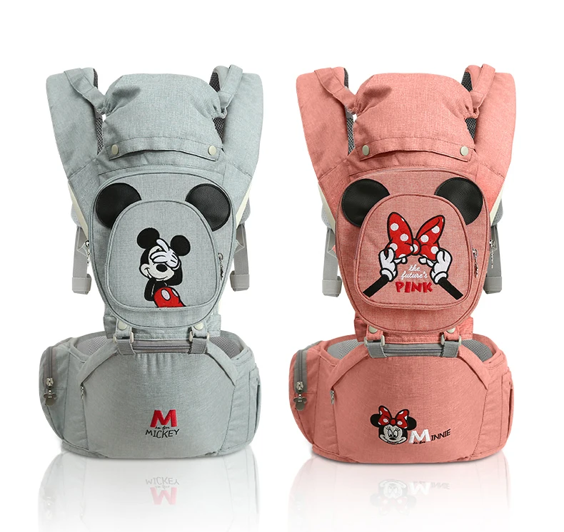 Disney Baby Carrier Слинг новорожденных Мягкие младенческие рюкзаки обёрточная бумага дышащая обёрточная бумага рождения удобный уход за ребенком