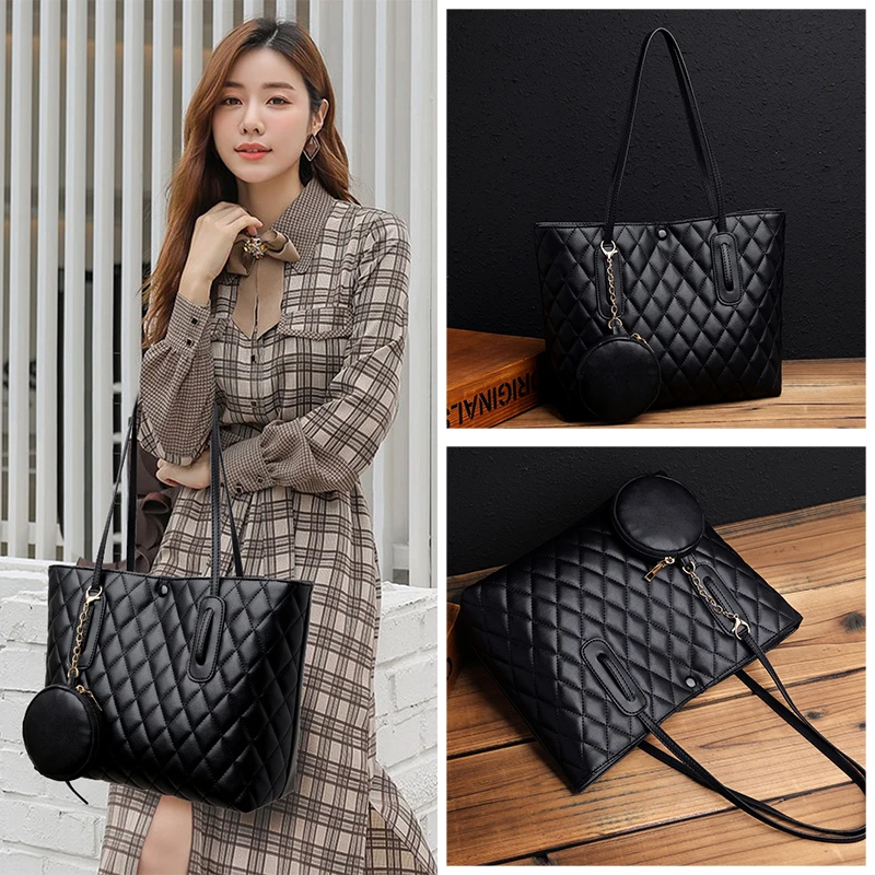 

YILIAN female bag 2020 winter new tide versatile large capacity diagonal span baling single shoulder bag