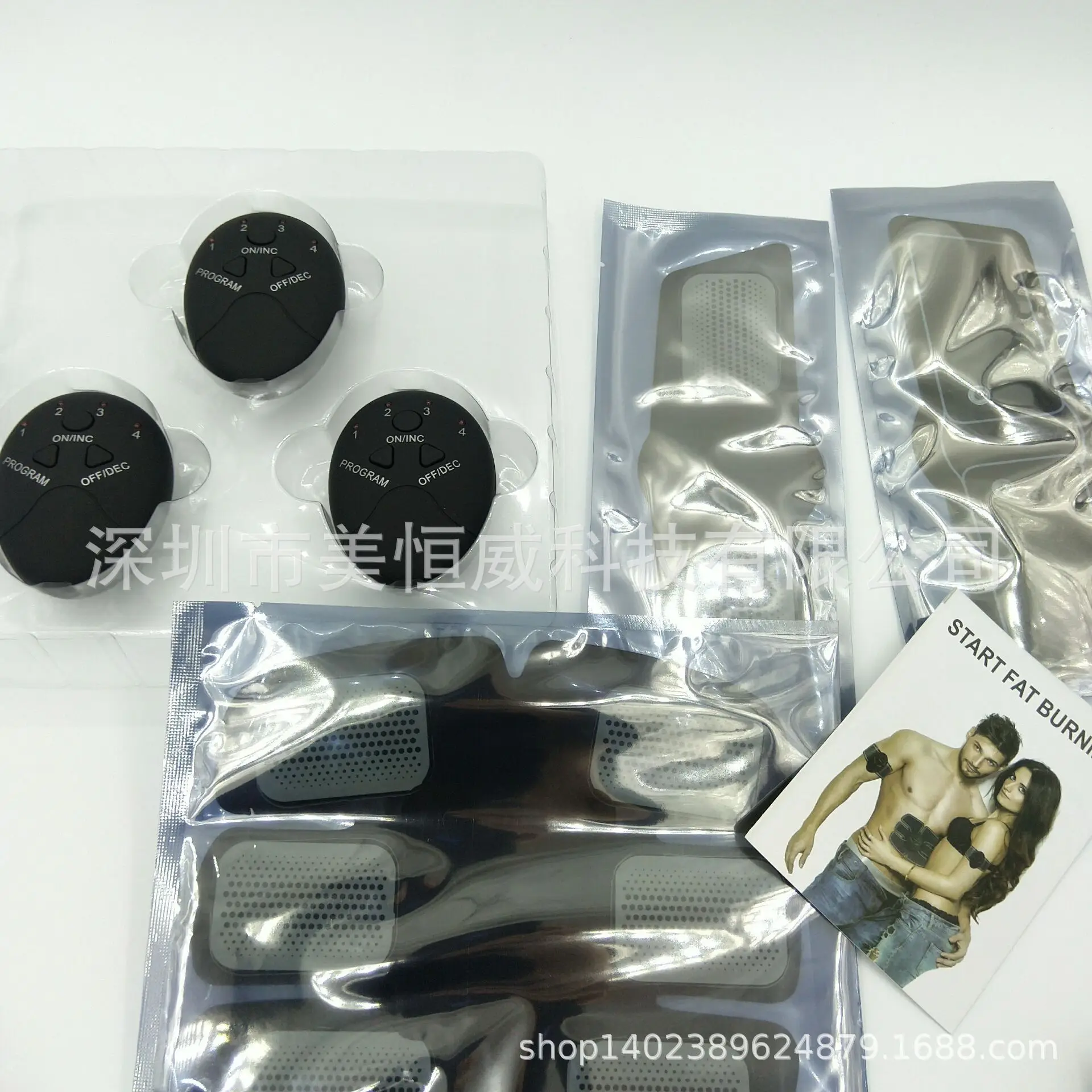 Обновленная зарядка-Смарт usb зарядка-ABS наклейки умный фитнес-аппарат EMS живота брюшной Вес инструмент USB