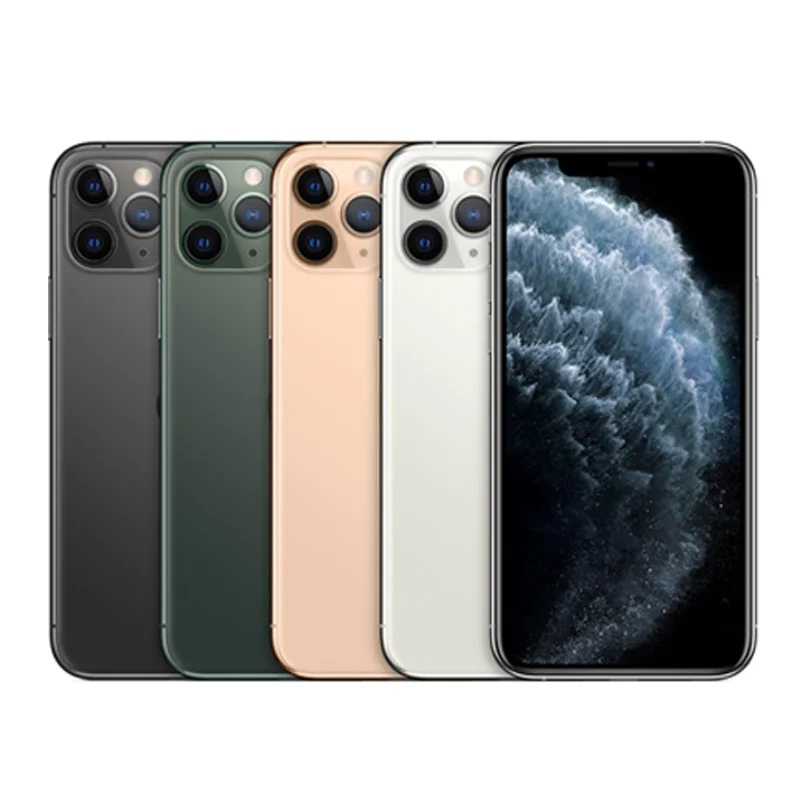 Unlocked Apple iPhone 11 Pro Max 6.5 inch Face ID NFC ROM 64GB/256GB Smartphone A13 Hexa-core Apple Pay