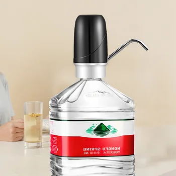 

Bottled Water Pumping Water Device Electric Household Mineral Water Dispensers Barrel Purified Water Bucket Press Automatic Wate