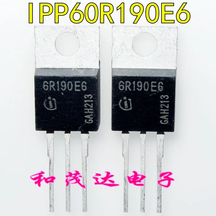 5 шт./IPP60R190E6 6R190E6-220 600V TO220