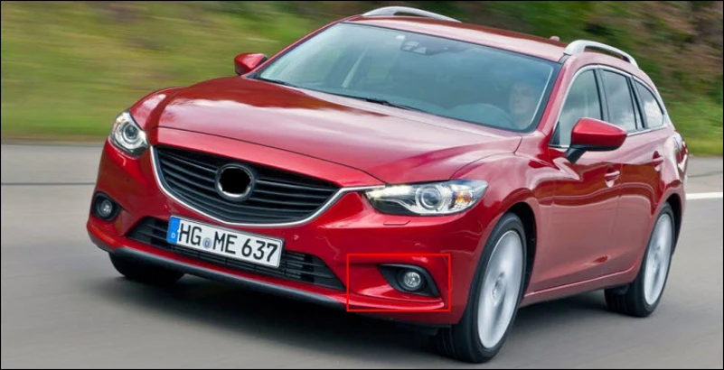 Для Mazda 6 2013~ COB angel eyes/светодиодный DRL дневные ходовые огни/Галоген или ксенон, противотуманная фара/противотуманная фара