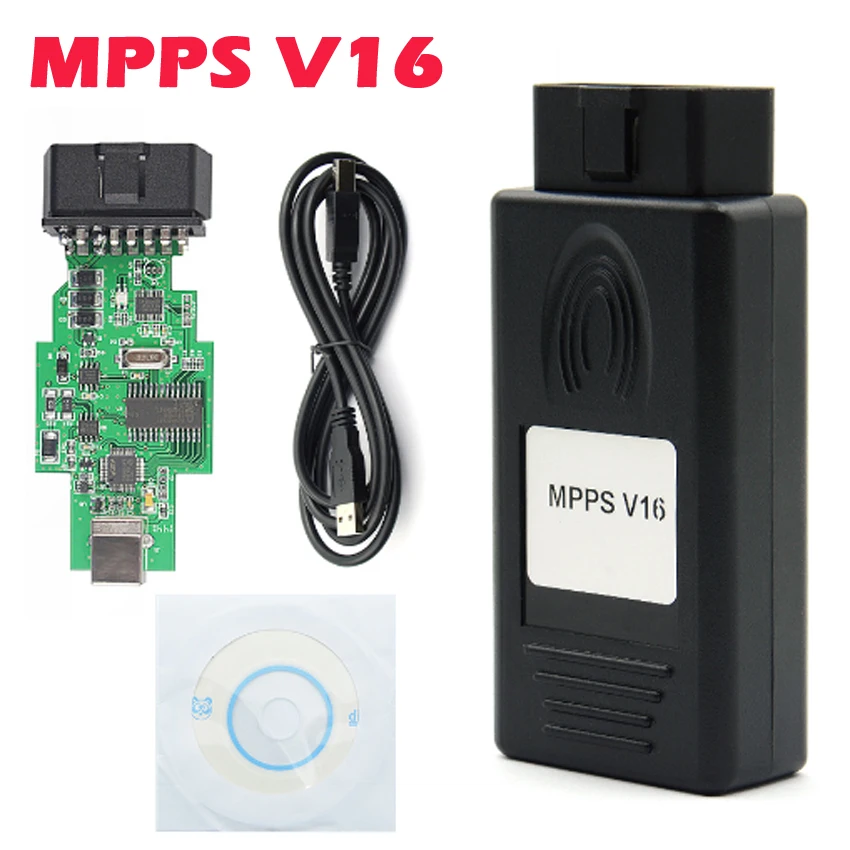 Хит продаж диагностический интерфейс MPPS V16 для чипа Audi ECU EDC15 EDC16 EDC17 Inkl CHECKSUM BMW