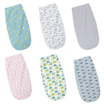 

Newborn Baby Swaddle Sleepsack Cotton Print Sleeping Bag Toddler Infant Blanket F3ME