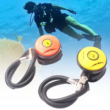 

2nd Stage Adjustable Regulator Explorer Water Diving Bite Mouth Pressure Reduce Breathing Regulator Adjuster with Mouthpiece