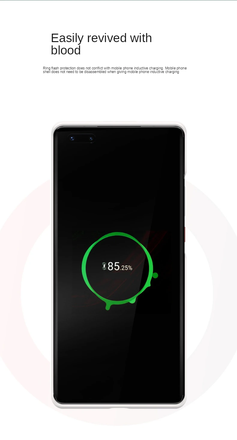 Novo para Huawei Case do Telefone Luz de Preenchimento Companheiro P30 Pro Plus Selfie Beleza Anel Flash Capa Case Escudo Estável 2021 P40 40 30 6 2021 novo para huawei p40 companheiro 40