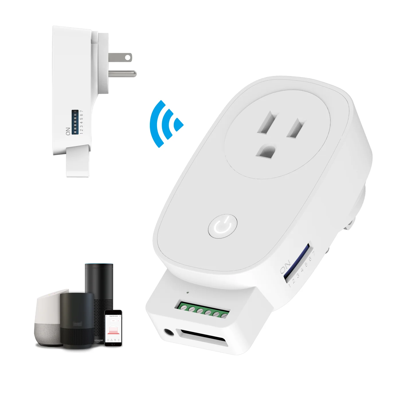 Wi-Fi переключатель умный открывалка для двери гаража контроллер безопасности приложение удаленный переключатель работа с Alexa/Google Home/IFTT Smart Life/Tuya APP