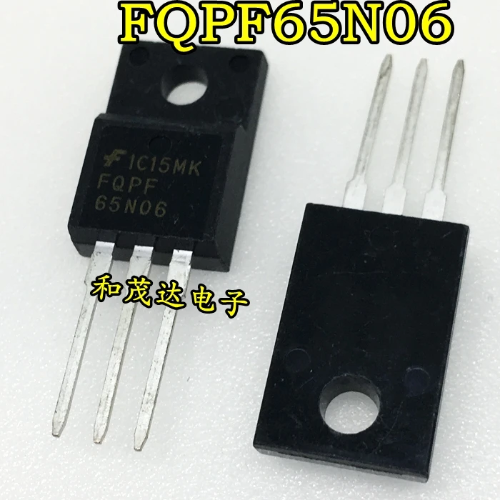 5 шт./FQPF65N06 65N06 60V 65A TO-220F TO220F