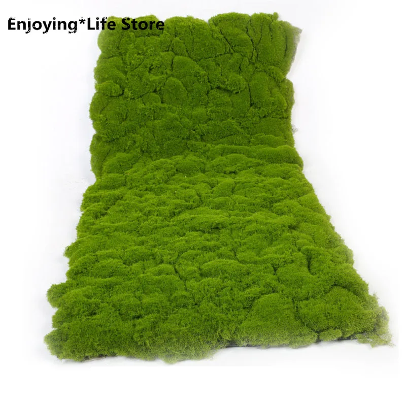 

1m*0.5m Green Plant Wall Grass Mat Moss Turf Simulation Lawn Shop Scene Window Display Fake Moss Artificial Lawn Wall Decoration