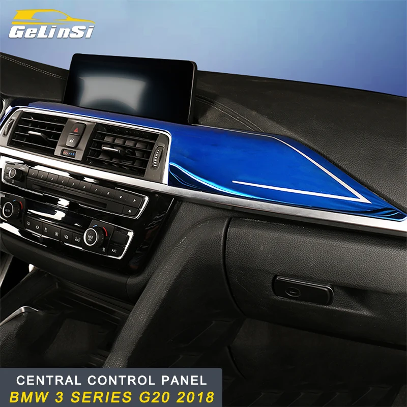 

For BMW 3 Series F30 2012-2018 Car Central Control Air Vent Outlet Panel Frame Trim Sticker Cover Interior Accessories