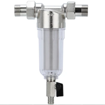 

Interface Water Filter Front Filter Backwash Filter Water Purifier Pre Filter Descaling Household Bathroom Water Descaling 1/2 I