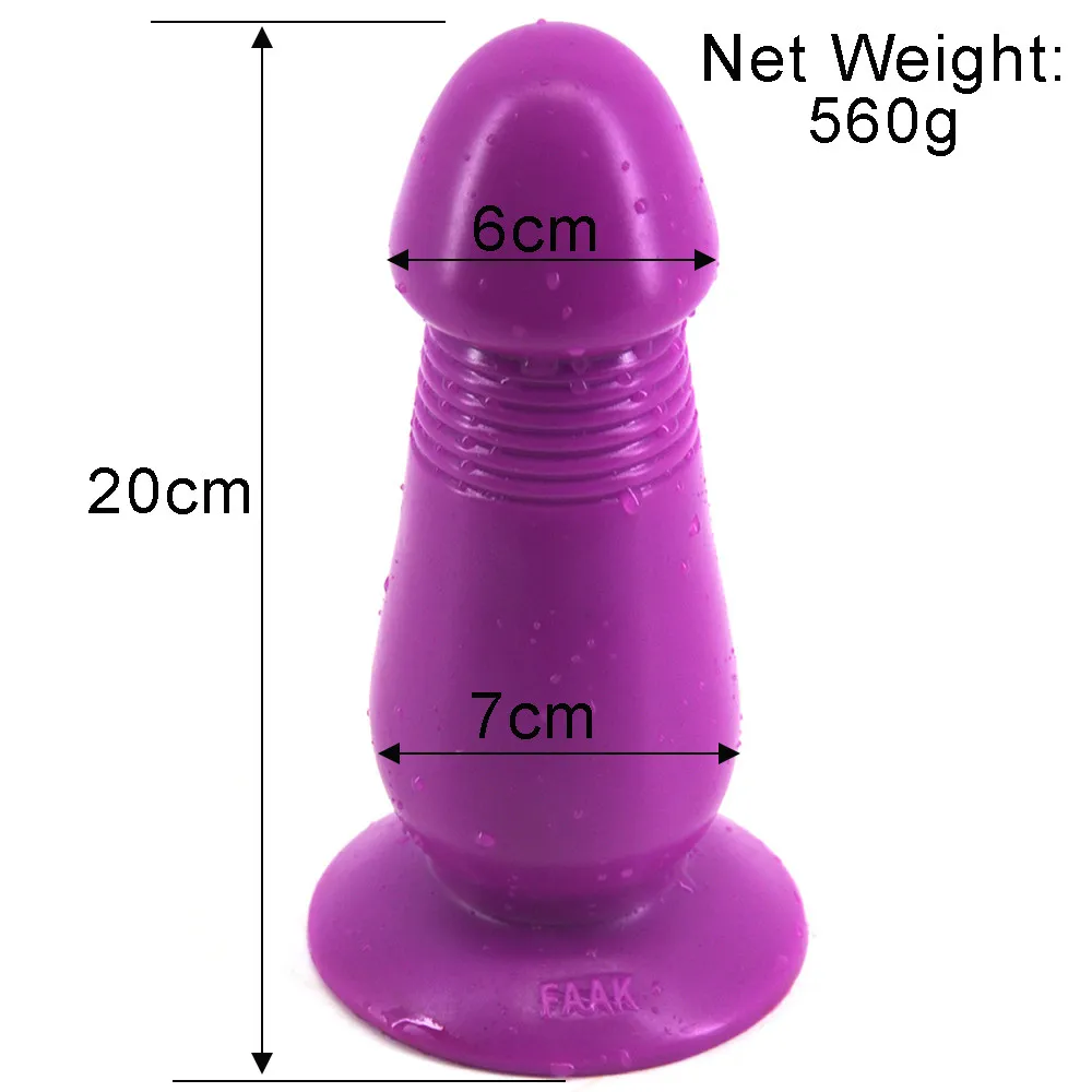 Anal Dildo Anal Plug Big Mushroom Head Dildo Stopper Large Expansion Sex Toys for Vagina G Spot Stimulate sex toys