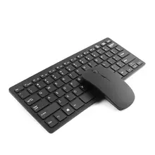 2,4G мини портативная беспроводная клавиатура и мышь набор мышей Водонепроницаемая клавиатура мультимедиа USB клавиатура для ноутбука компьютера