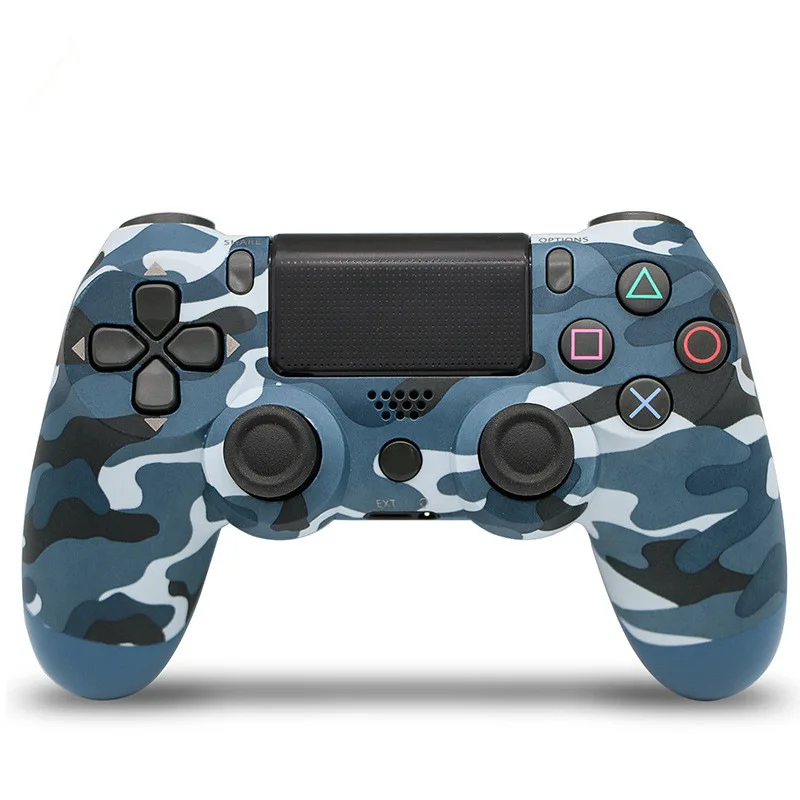 Blue Camouflage Bluetooth беспроводной геймпад для PS4 контроллер для sony PS4 Геймпад для Dualshock 4 контроллер беспроводной джойстик подходит для sony PS3 - Цвет: Blue Camouflage