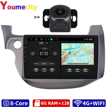 شراءأندرويد 10.0 سيارة مشغل وسائط متعددة دي في دي لهوندا صالح جاز 2007-2012 مع دسب غس Carplay إيبس راديو بلوتوث أوسب خريطة ميك