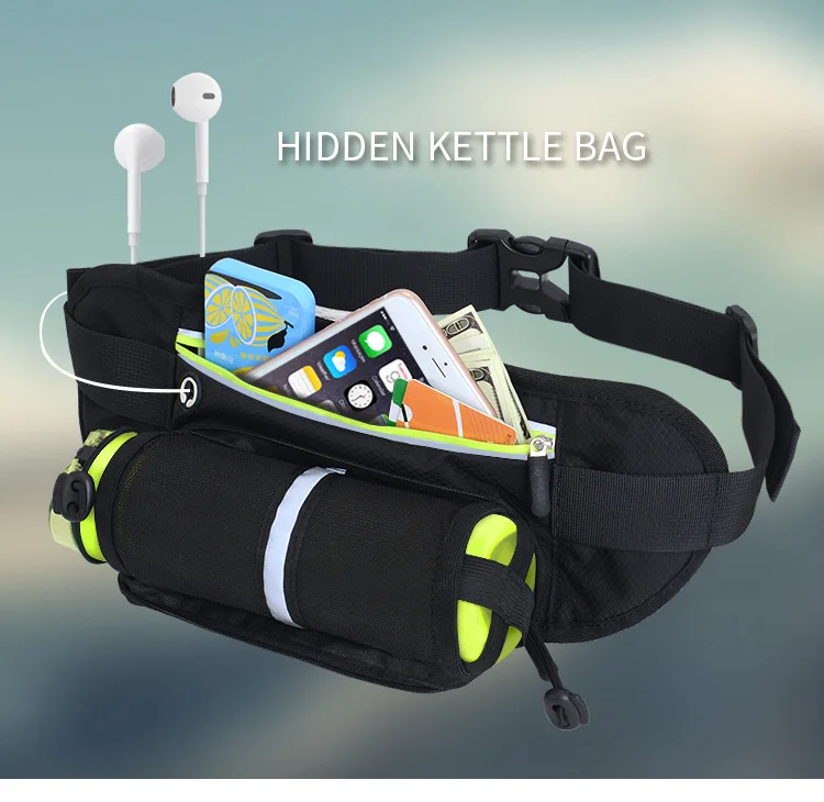 Cross Border Outdoor Sports Bottle Waist Pack Multi-functional Riding Marathon Belt Bag Body Hugging Running Mobile Phone Waist