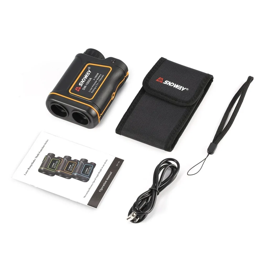 SNDWAY SW-1000A Monocular Telescope Laser Rangefinder 1000m Trena Laser Distance Meter Golf Hunting laser Range Finder SNDWAY SW-1000A Monocular Telescope Laser Rangefinder 1000m Trena Laser Distance Meter Golf Hunting laser Range Finder